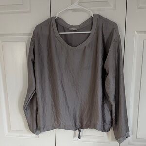 Zara Charcoal Long Sleeve Top